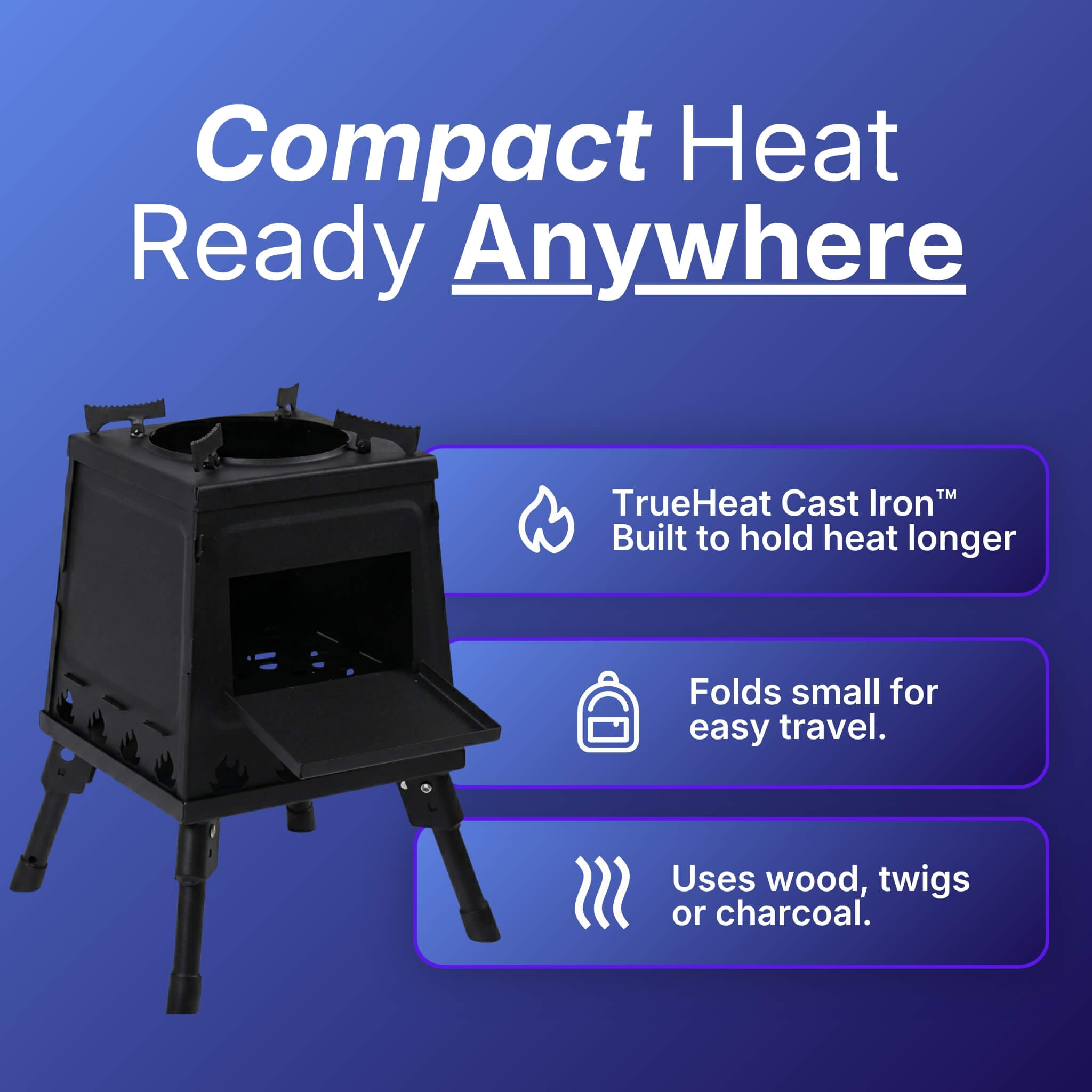 EasyFire Compact Cooking Stove