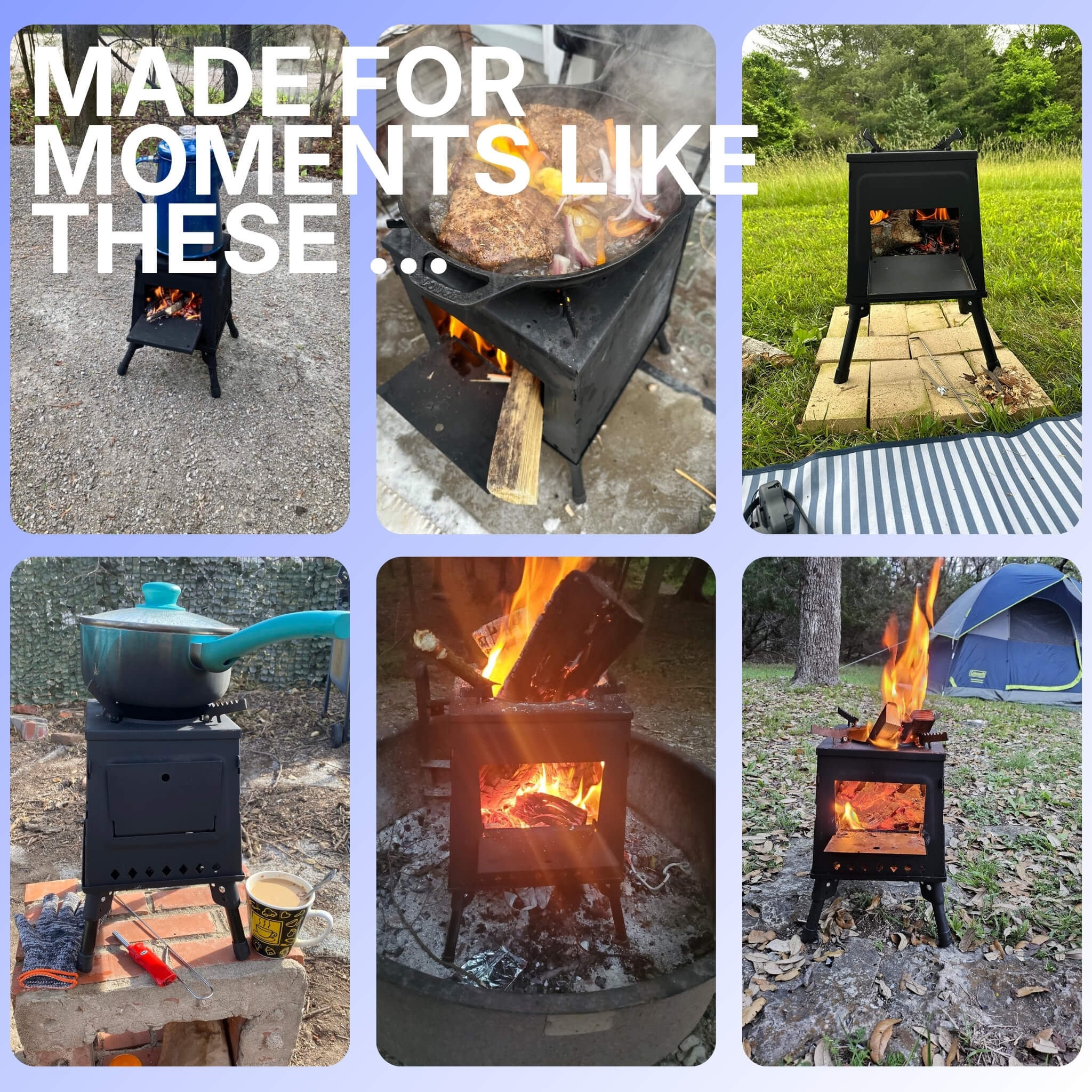EasyFire Compact Cooking Stove