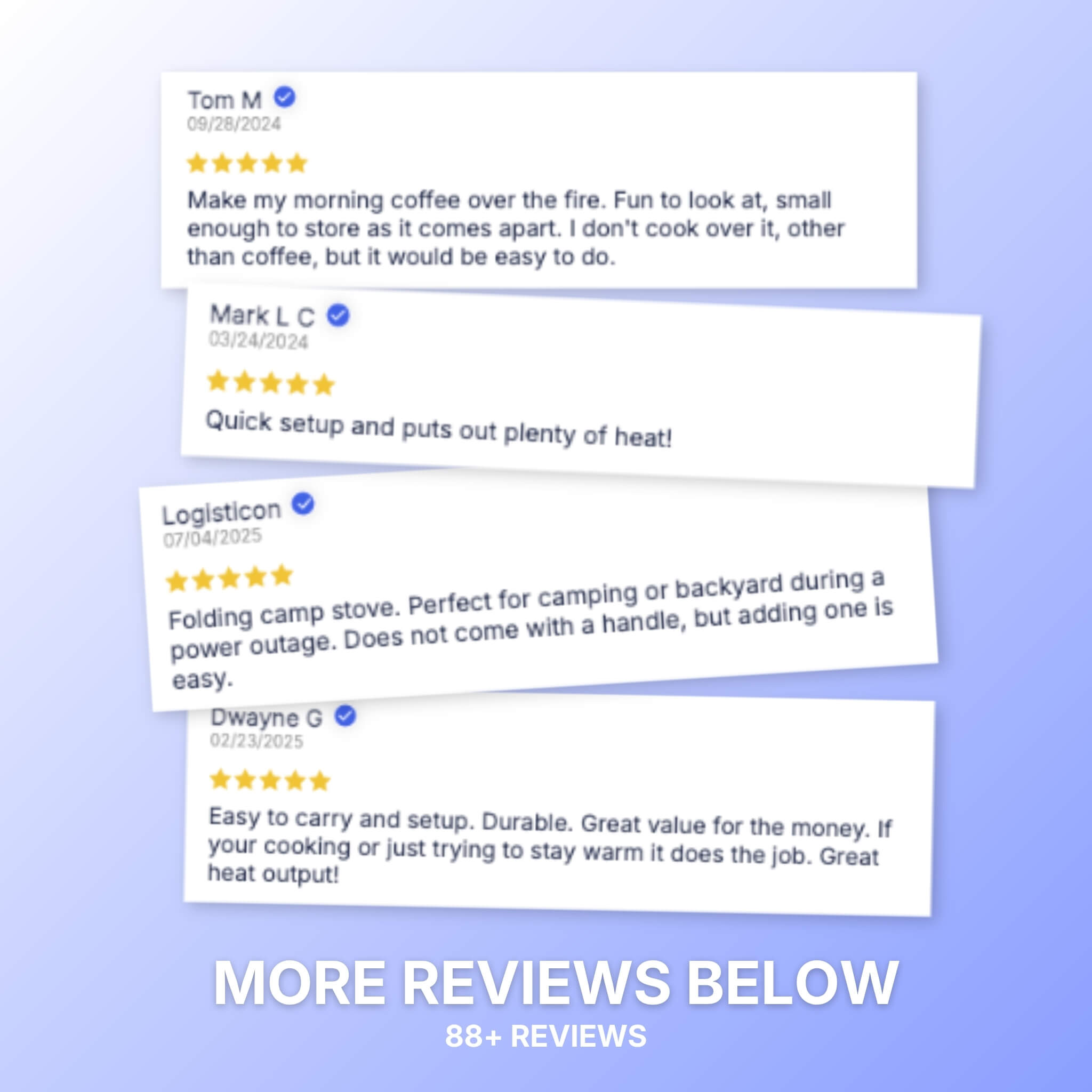 EasyFire Compact Camping Stove